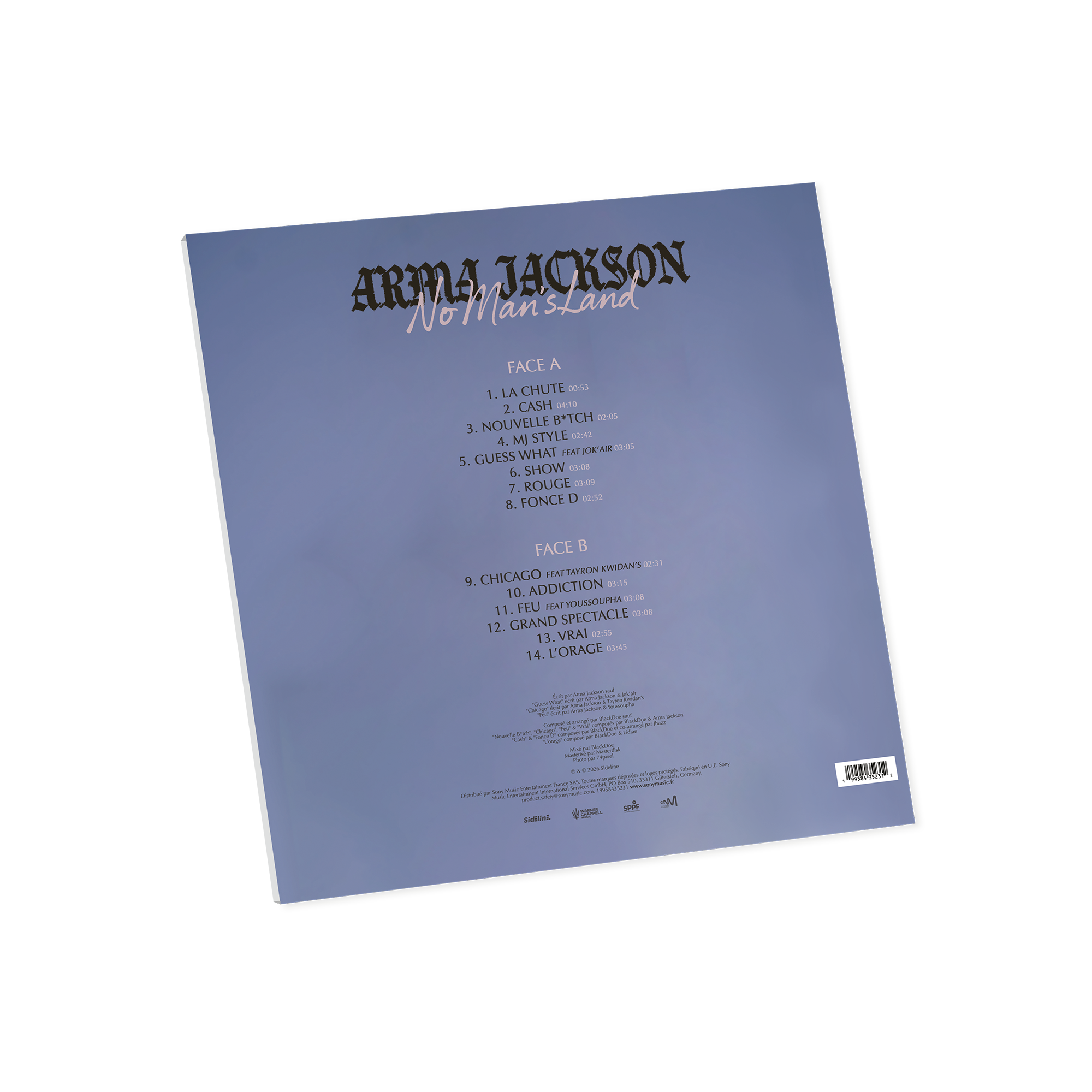 VINYLE "NO MAN'S LAND"